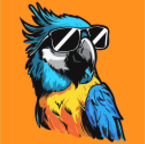 Parrot Raster | Decals.com